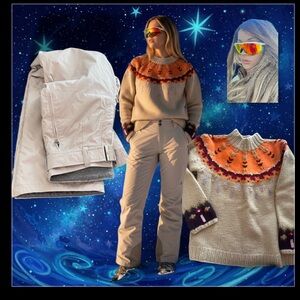 Bogner Ski Sweater (S)and Ski Pants (L6) Bundle❄️⛷️